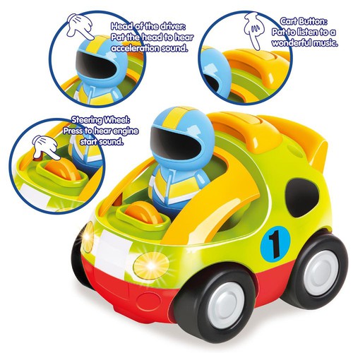 My First Remote Controlled Car for Toddlers with Light and Sound - Green-Toy-SOKA-AfiLiMa Essentials