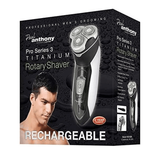 Paul Anthony 'Pro Series 3' Men's USB Rotary Shaver-Shaver-AfiLiMa Essentials