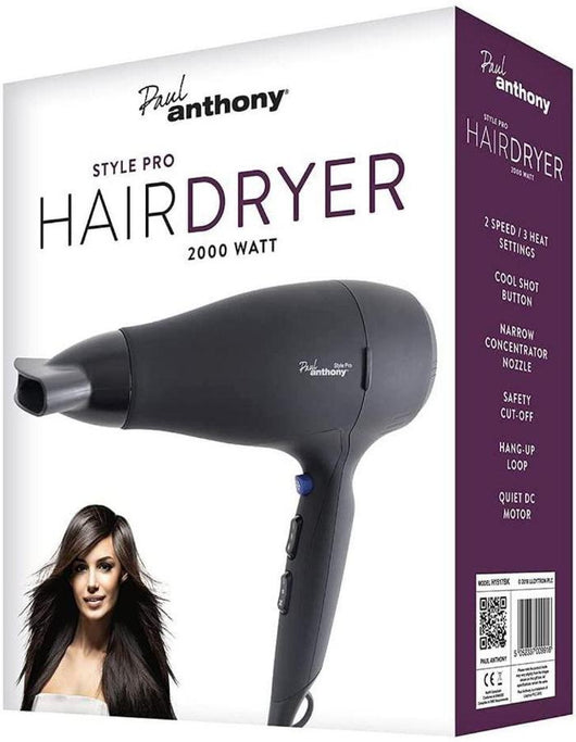 Paul Anthony Style Pro Hair Dryer-Hair Dryer-AfiLiMa Essentials