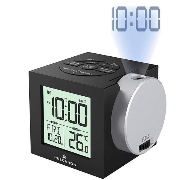 Precision Radio Controlled Projection Digital Alarm Clock-Alarm Clock-AfiLiMa Essentials