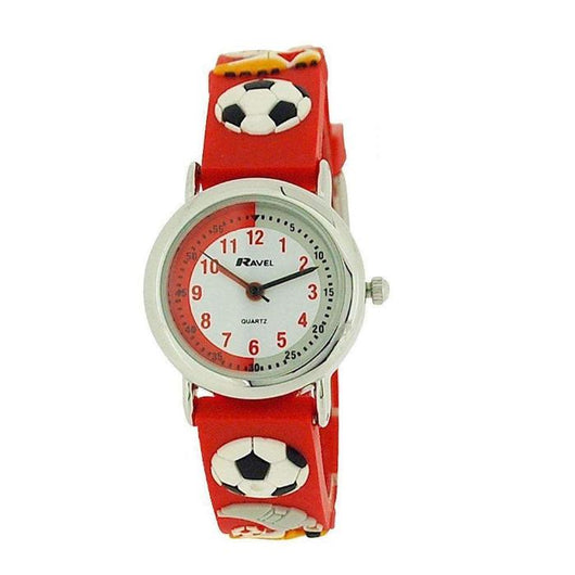 Ravel Children 3D Cartoon Time Teacher Watch Football-Watches-AfiLiMa Essentials