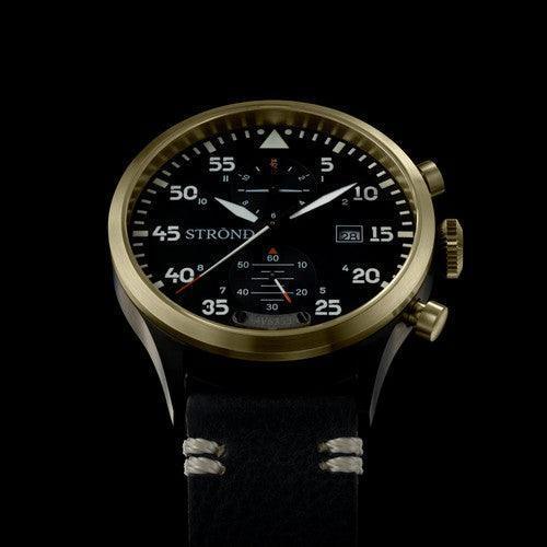 STROND DC3 Mkll All Black & Bronze Watch-Watches-AfiLiMa Essentials