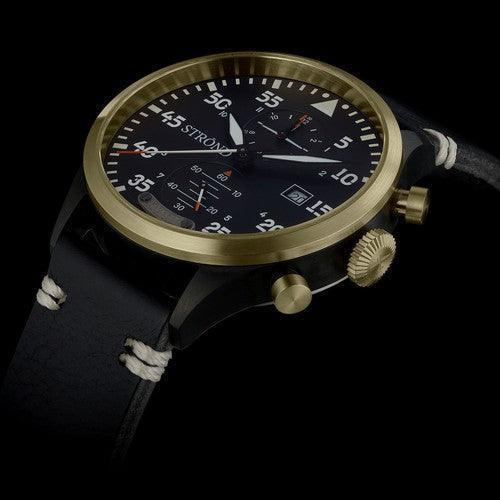 STROND DC3 Mkll All Black & Bronze Watch-Watches-AfiLiMa Essentials