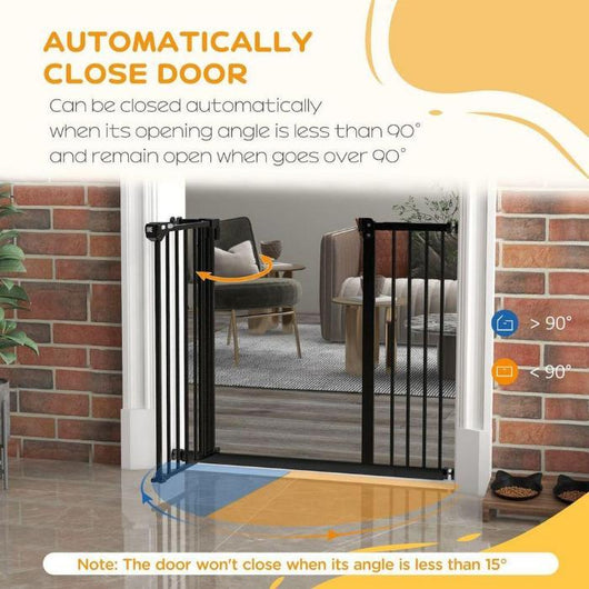 Safety Gate with Extension and Four Adjustable Screws-Gate Safety Barrier-AfiLiMa Essentials