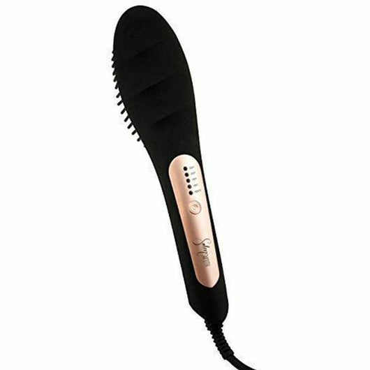 Salon-Grade Ceramic Smoothing Hair Brush for Silky, Frizz-Free Styling-Hair Brush-AfiLiMa Essentials