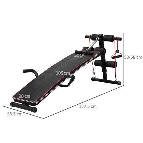 Sit-Up Workout Bench with Core & Thigh Support for Home Gym-Sit Up Bench-AfiLiMa Essentials