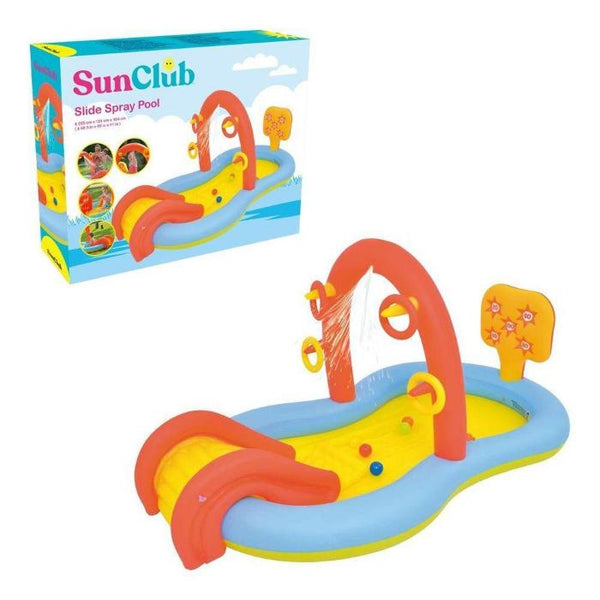 Sun Club 2.2M Inflatable Water Slide and Paddling Pool-Toy-AfiLiMa Essentials