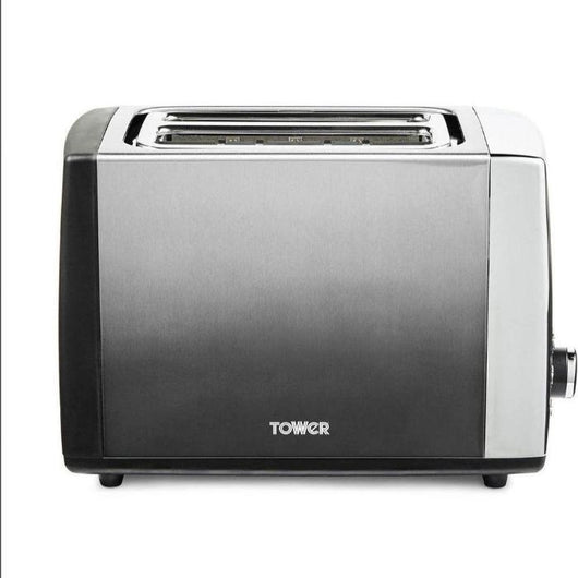 Tower Infinity Ombre Graphite 900W 2 Slice Toaster-Toaster-AfiLiMa Essentials