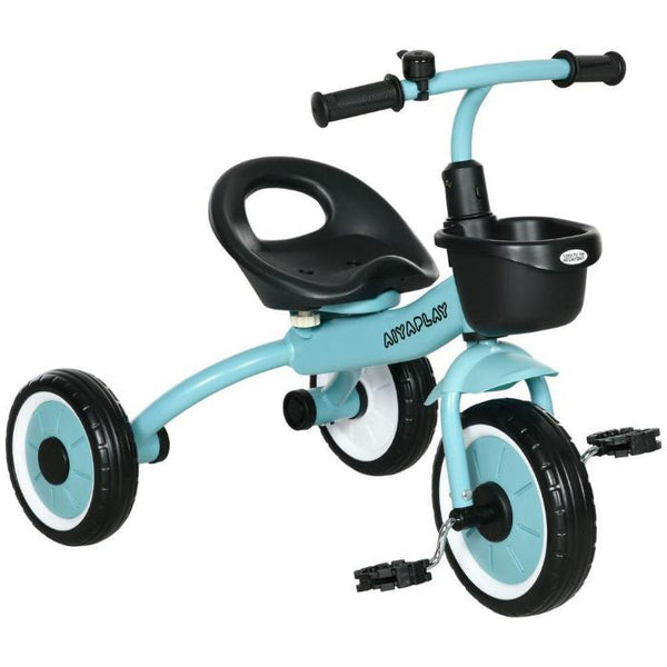 Trike with Adjustable Seat Whit Basket Kids Tricycle for 2-5 Years-Tricycle-AfiLiMa Essentials