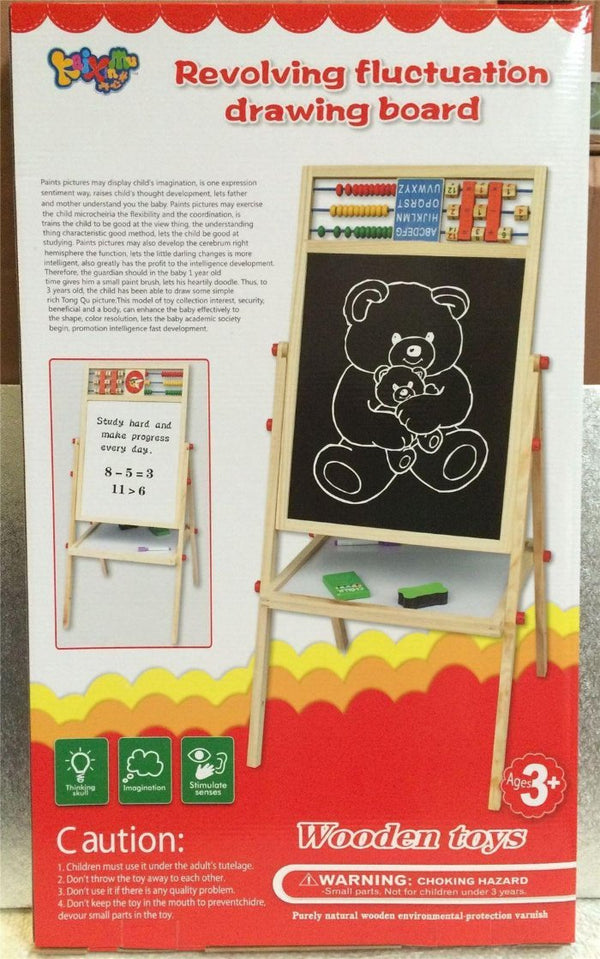 Wooden Art Easel with Accessories 100 cm tall-Kids Easel-AfiLiMa Essentials