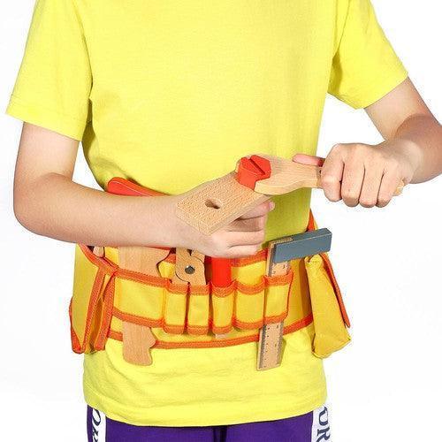 Wooden Tool Belt & Carpenter Play Set-Toy-AfiLiMa Essentials