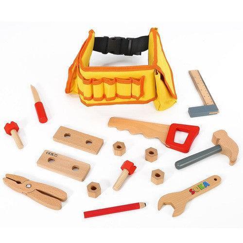 Wooden Tool Belt & Carpenter Play Set-Toy-AfiLiMa Essentials